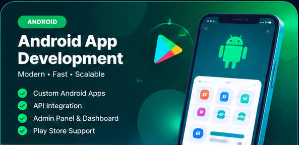 Android App Developer illustration